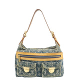 Louis Vuitton Monogram Denim Baggy PM Shoulder Bag M95049
