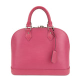 Louis Vuitton Epi Alma PM Hand Bag Fuchsia Pink M40490