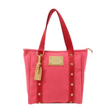 Louis Vuitton Antigua Cabas MM Tote Bag Rose M40085