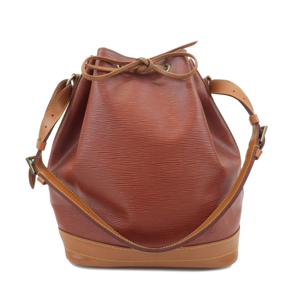 Louis Vuitton Epi Noe Shoulder Bag Kenya Brown M44003