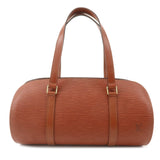 Louis Vuitton Epi Soufflot Shoulder Bag Kenya Brown M52223
