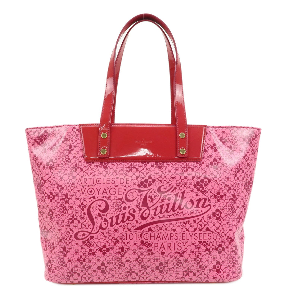 Louis Vuitton Cosmic Blossom PM Tote Bag Rose Pink Murakami M93160