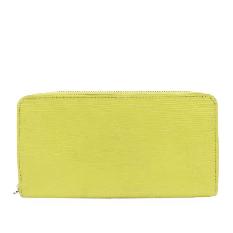 Louis Vuitton Epi Zippy Wallet Long Wallet Pistache M60436