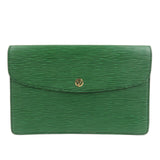 Louis Vuitton Epi Montaigne 27 Clutch Bag Borneo Green M52654