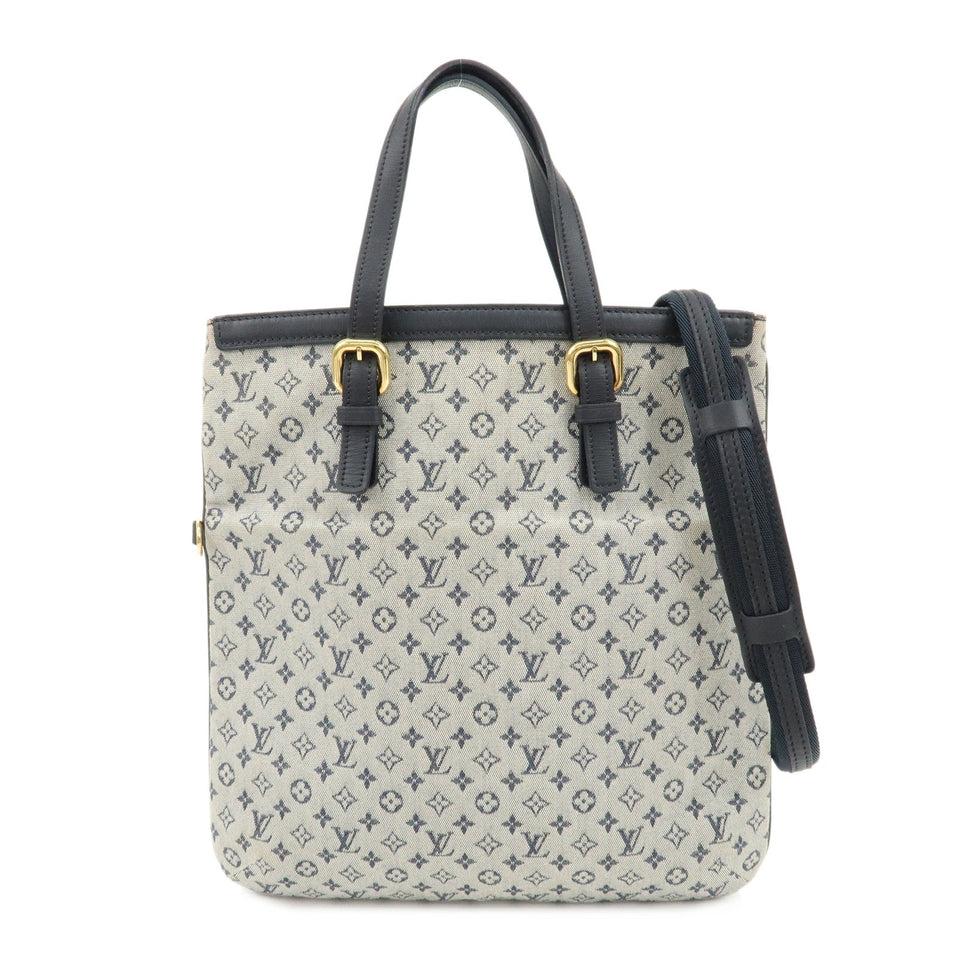 Louis Vuitton Monogram Mini Francoise Shoulder Bag Blue M92208