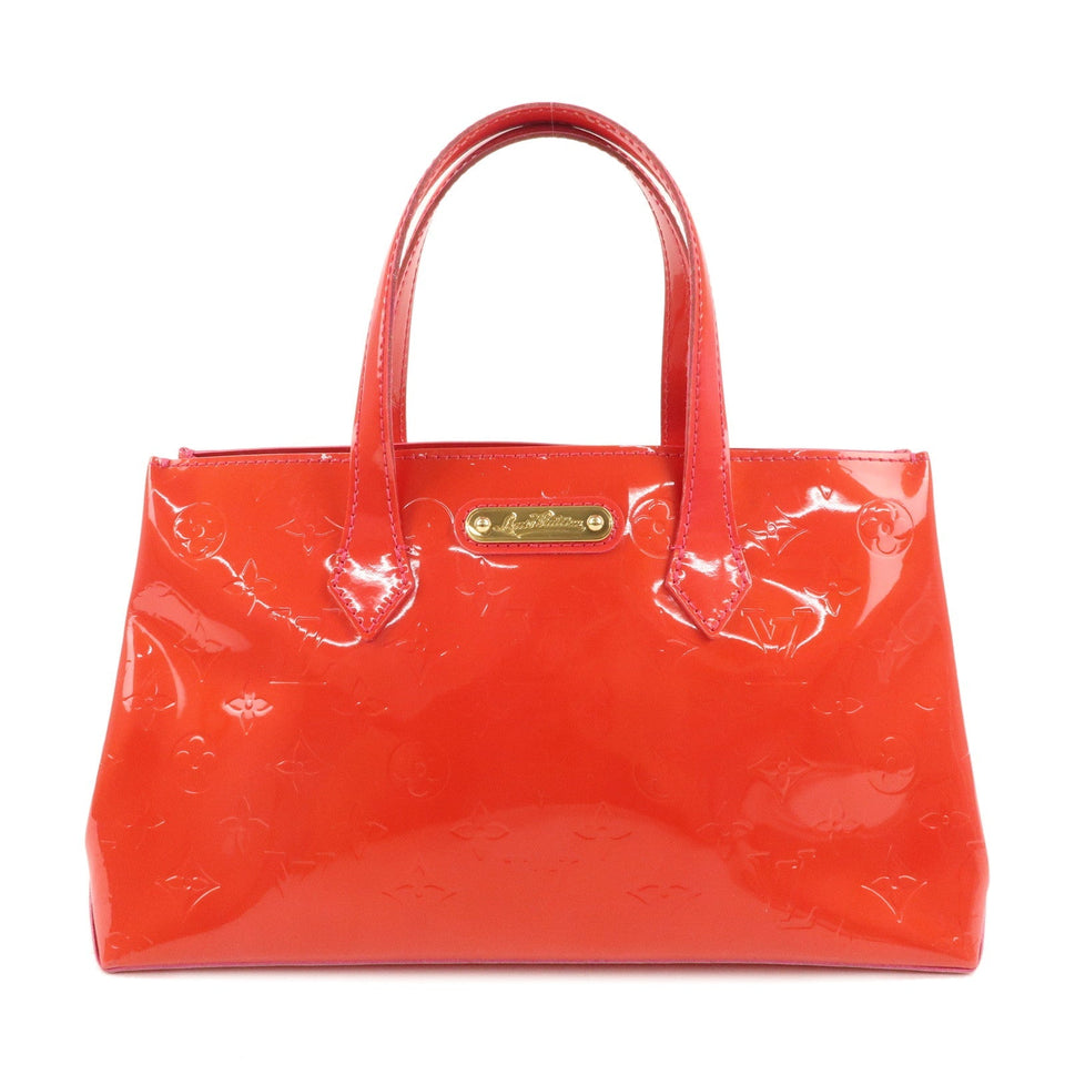 Louis Vuitton Monogram Vernis Wilshire PM Rose Pop M93643