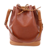 Louis Vuitton Epi Noe Bi-Color Shoulder Bag Kenya Brown M44028