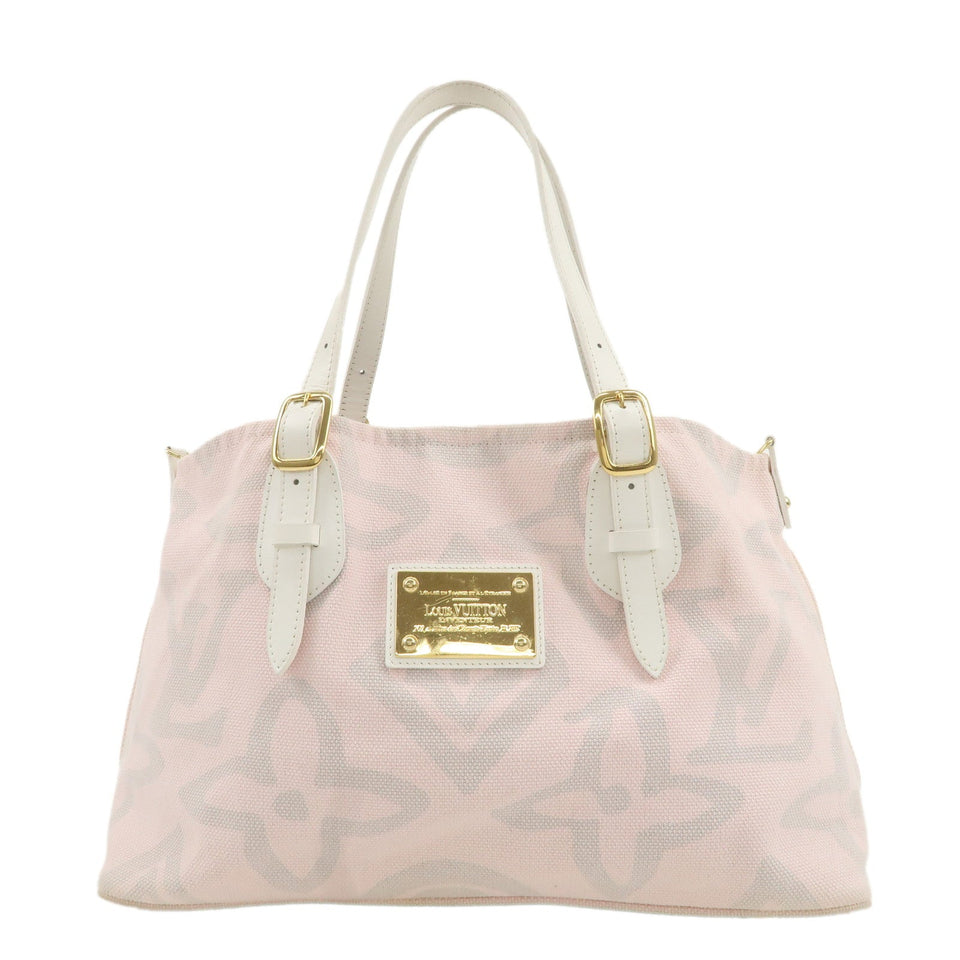 Louis Vuitton Cruise Line Tishenne PM Tote Bag Rose Pink M95672