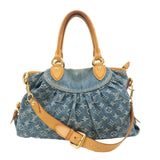 Louis Vuitton Monogram Denim Neo Cabby MM 2Way Bag M95349