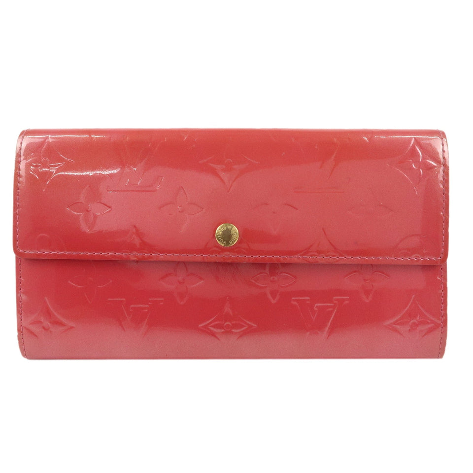 Louis Vuitton Monogram Vernis Portefeuille Sarah LongWallet M9140F