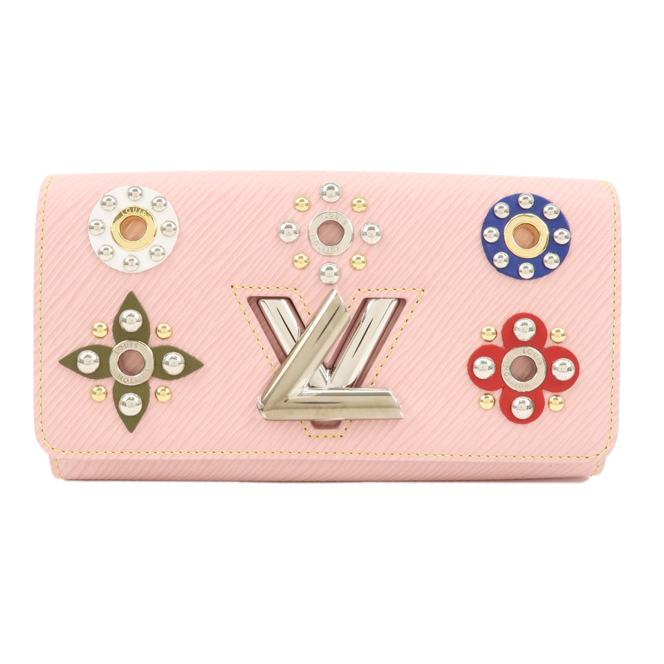 Louis Vuitton Epi Portefeuille Twist Flower Wallet M62482