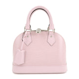 Louis Vuitton Epi Alma BB Hand Bag Rose Ballerine M41323