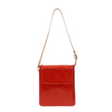 Louis Vuitton Monogram Vernis Motto Shoulder Bag Rouge M91137