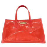 Louis Vuitton Monogram Vernis Wilshire PM Rose Pop M93643