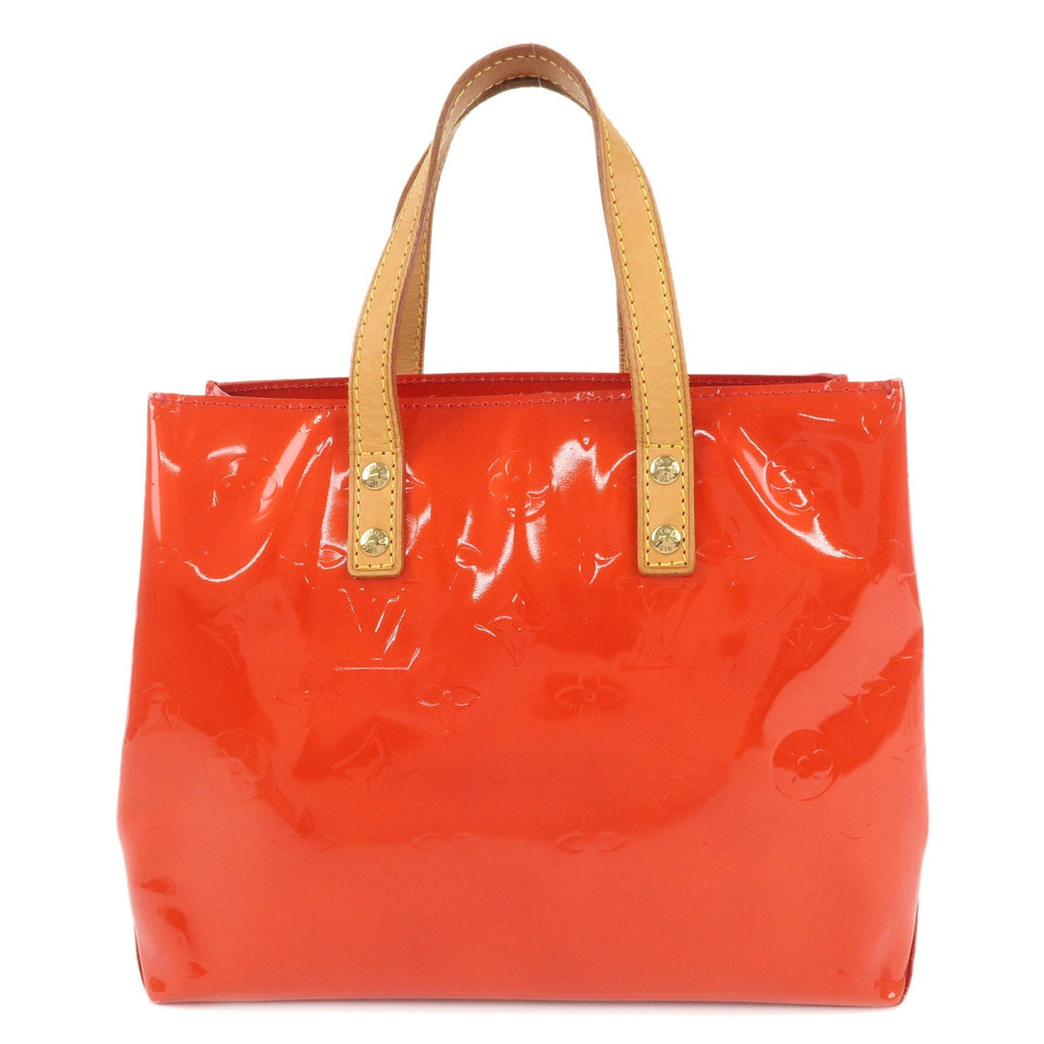 Louis Vuitton Monogram Vernis Lead PM Hand Bag Rouge M91088