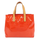 Louis Vuitton Monogram Vernis Lead PM Hand Bag Rouge M91088