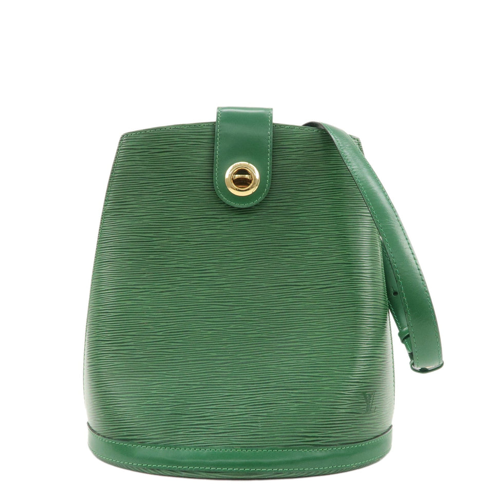 Louis Vuitton Epi Cluny Shoulder Bag Borneo Green M52254
