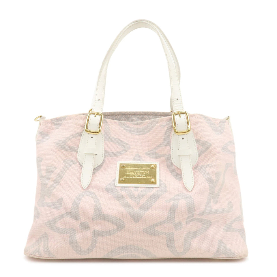 Louis Vuitton Cruise Line Tishenne PM Tote Bag Rose Pink M95672