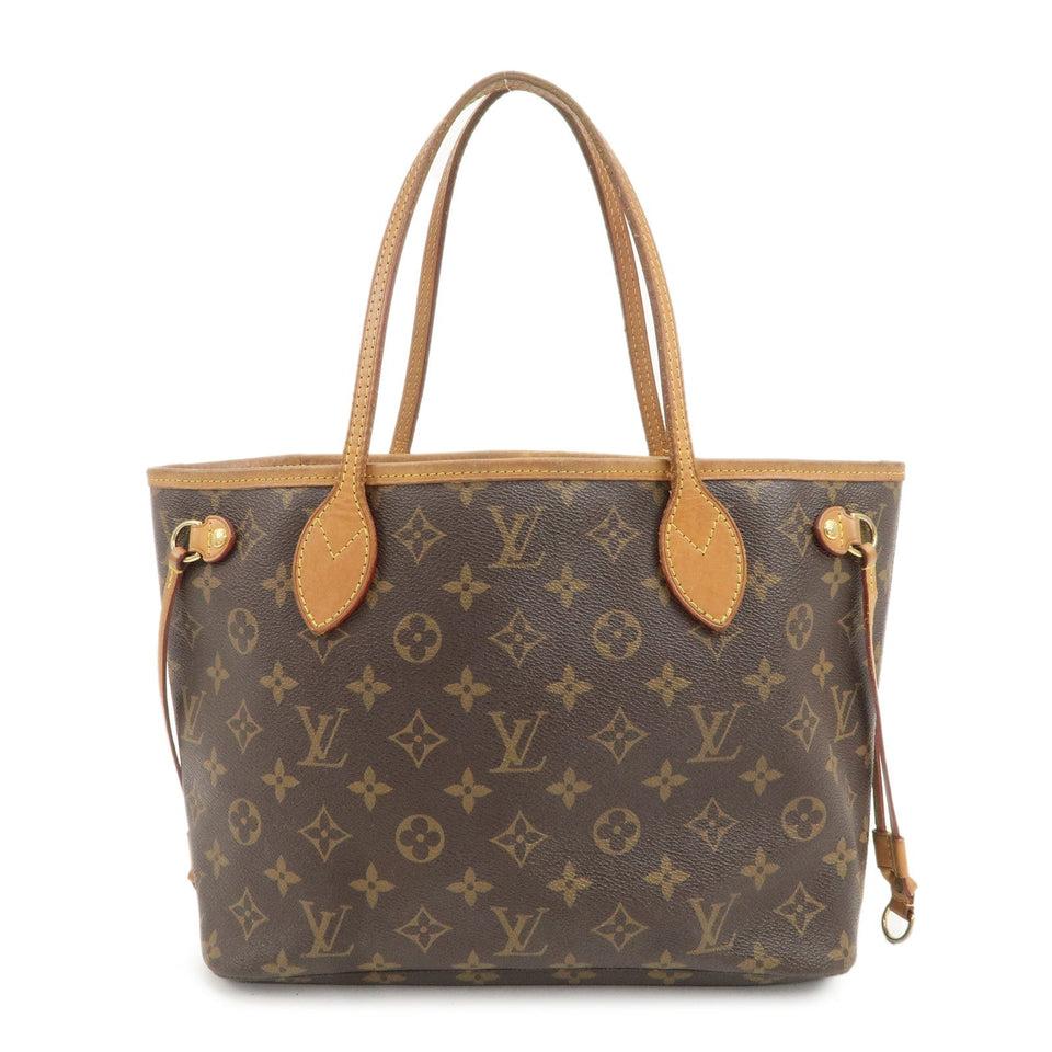 Louis Vuitton Monogram Neverfull PM Tote Bag Fuchsia M41001