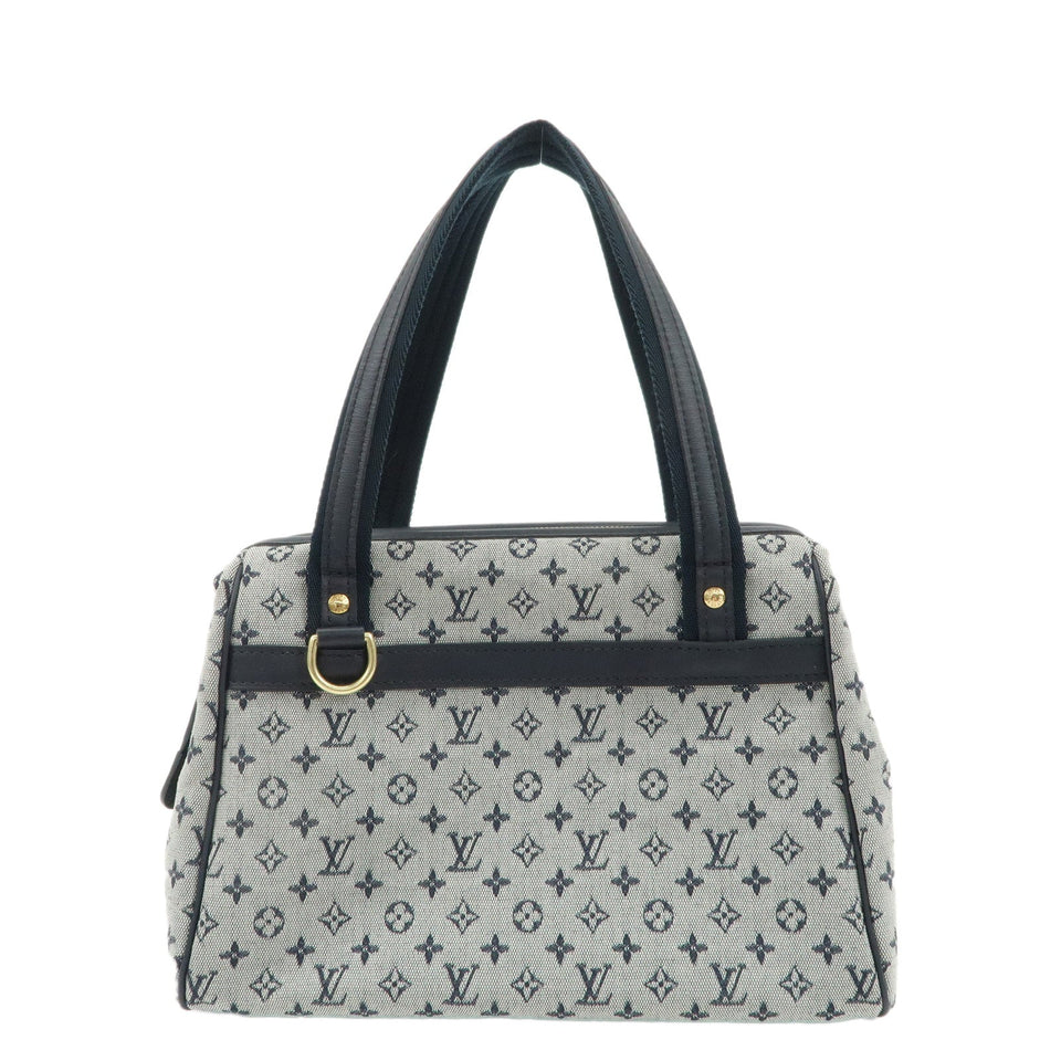 Louis Vuitton Monogram Mini Josephine PM Hand Bag Blue M92214