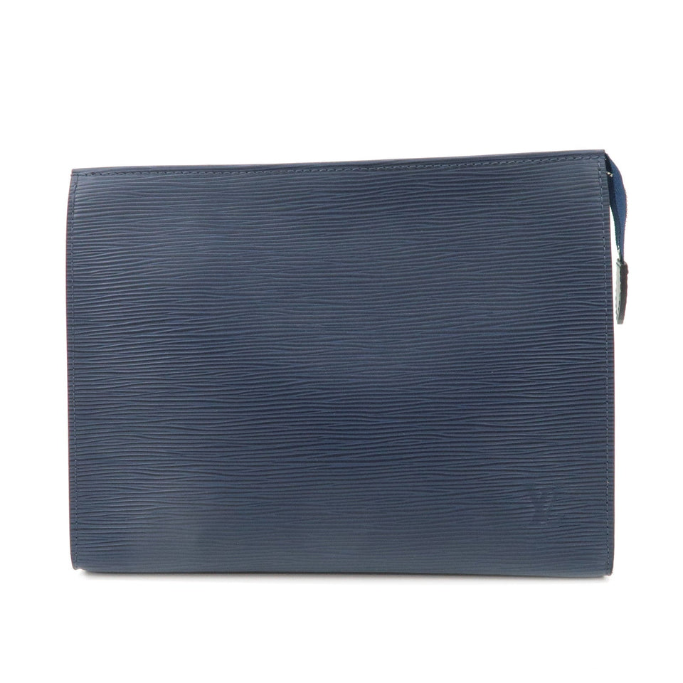 Louis Vuitton Epi Posh Toilette 26 Clutch Bag Andigo Blue M41367