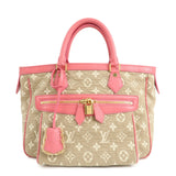 Louis Vuitton Monogram Sabia Cabas Hand Bag MM Rose M93496