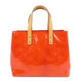 Louis Vuitton Monogram Vernis Lead PM Hand Bag Rouge M91088