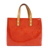 Louis Vuitton Monogram Vernis Lead PM Hand Bag Rouge M91088