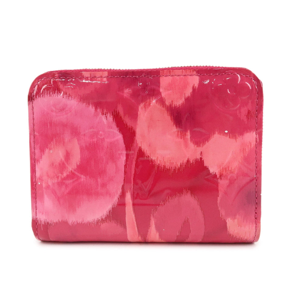 Louis Vuitton Monogram Vernis Ikat Flower Zippy Coin Purse M90030
