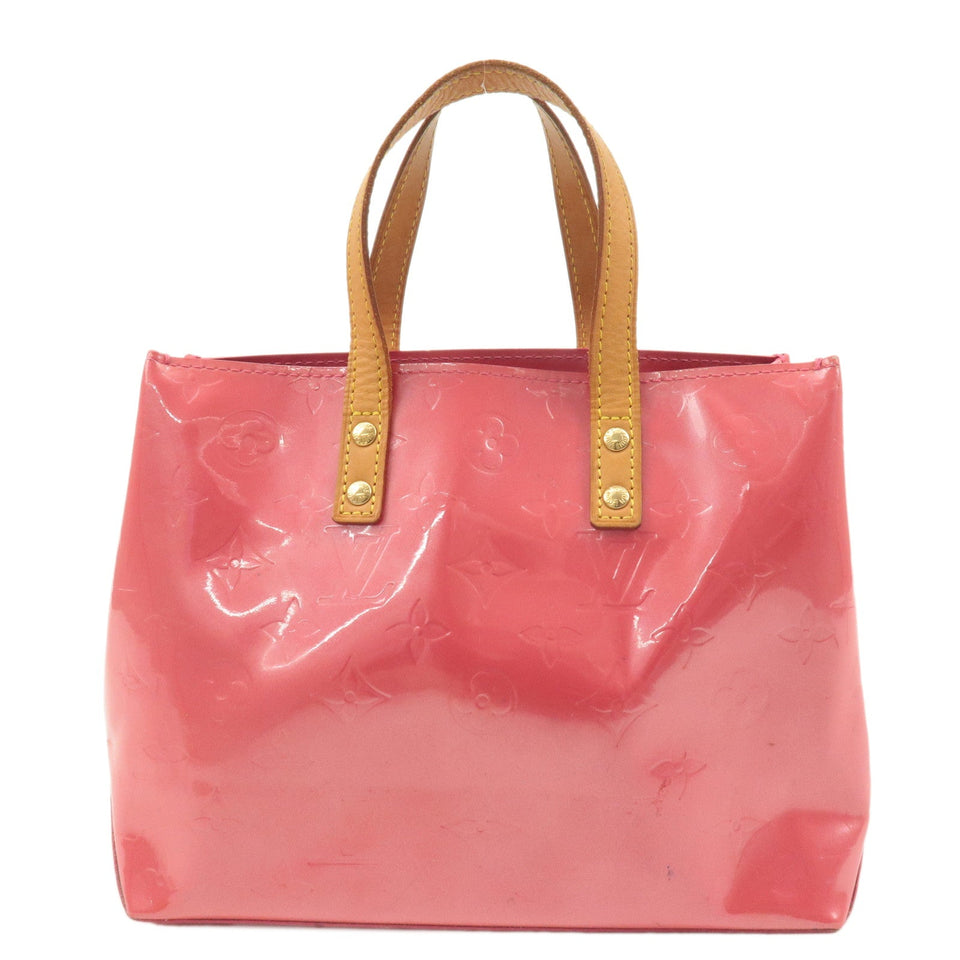 Louis Vuitton Monogram Vernis Lead PM Hand Bag Framboise M9132F