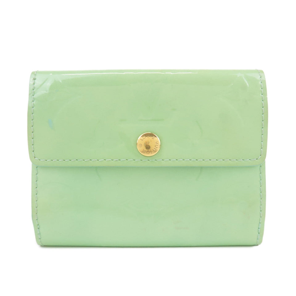 Louis Vuitton Monogram Vernis Ludlow Wallet Lime Green