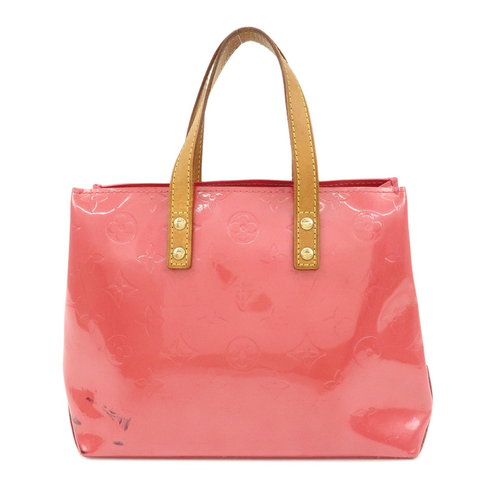 Louis Vuitton Monogram Vernis Lead PM Hand Bag Framboise M9132F