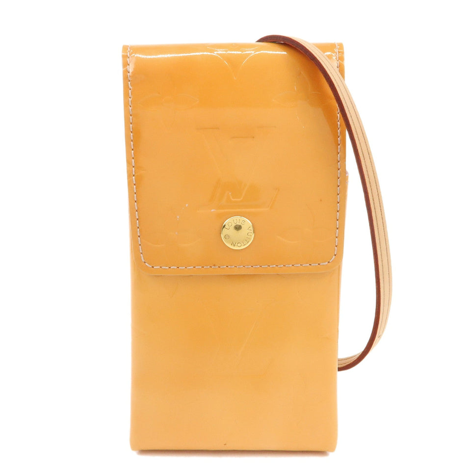 Louis Vuitton Monogram Vernis Cigarette Case Rose M91051