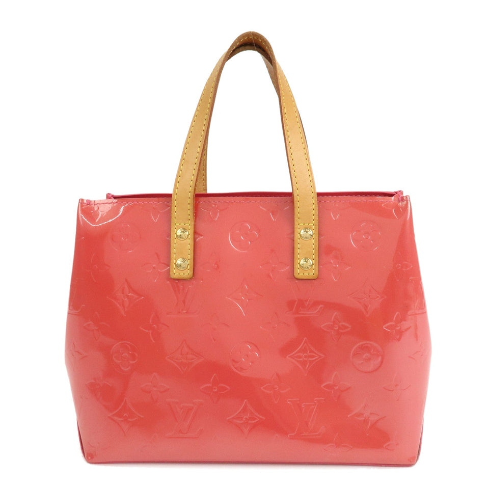 Louis Vuitton Monogram Vernis Lead PM Hand Bag Pink M91221