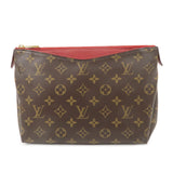 Louis Vuitton Monogram Pallas Beauty Case Brown Red M64123