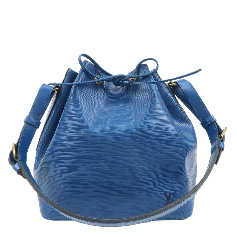 Louis Vuitton Epi Noe Shoulder Bag Toledo Blue M44005