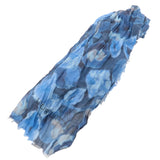 Louis Vuitton Ikat Paleo Cotton Silk Summer Scarf Blue M74927