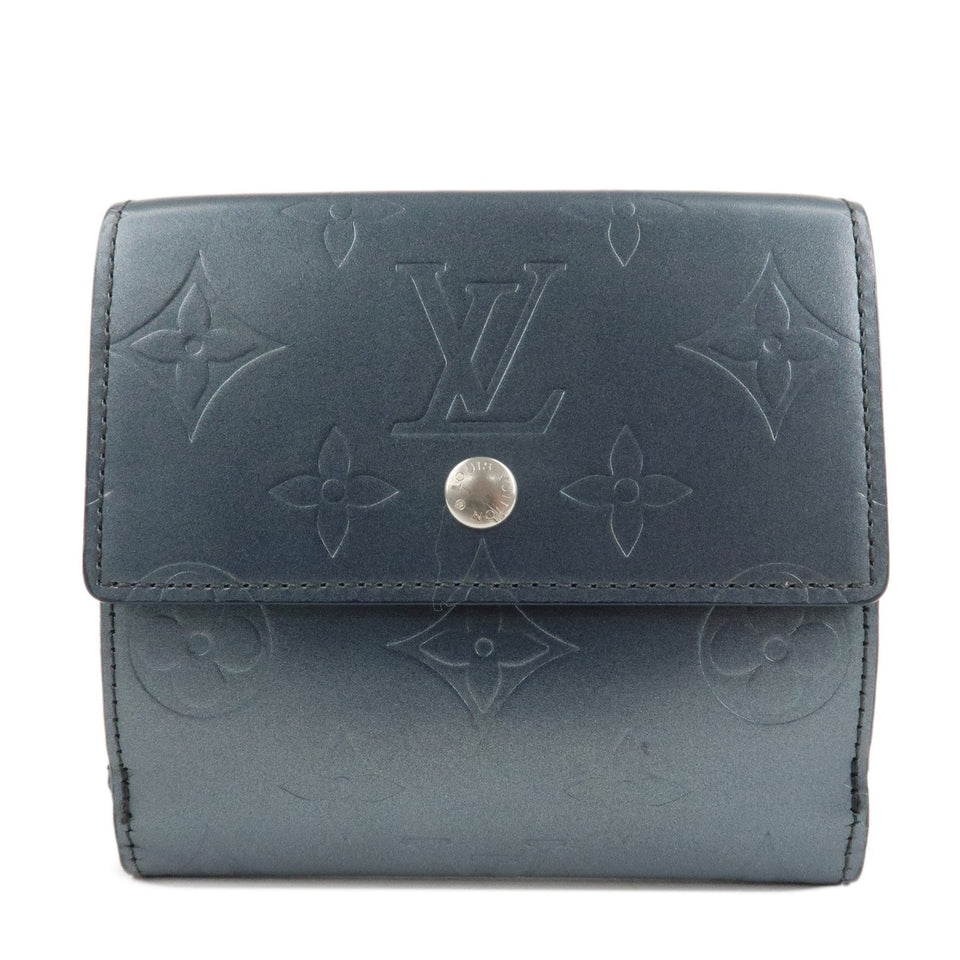 Louis Vuitton Monogram Matte Porte Monnaie Billets Credit M65115