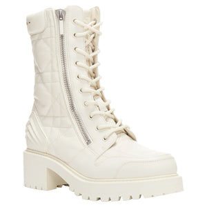 Christian Dior d-leader cannage quilted leather ankle boots