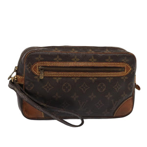 Louis Vuitton Monogram Marly Dragonne Gm Clutch Bag