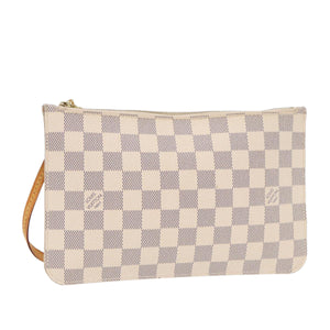 Louis Vuitton Neverfull Mm  Canvas Clutch Bag