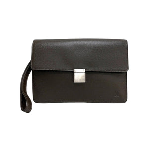 Louis Vuitton Selenga  Leather Clutch Bag