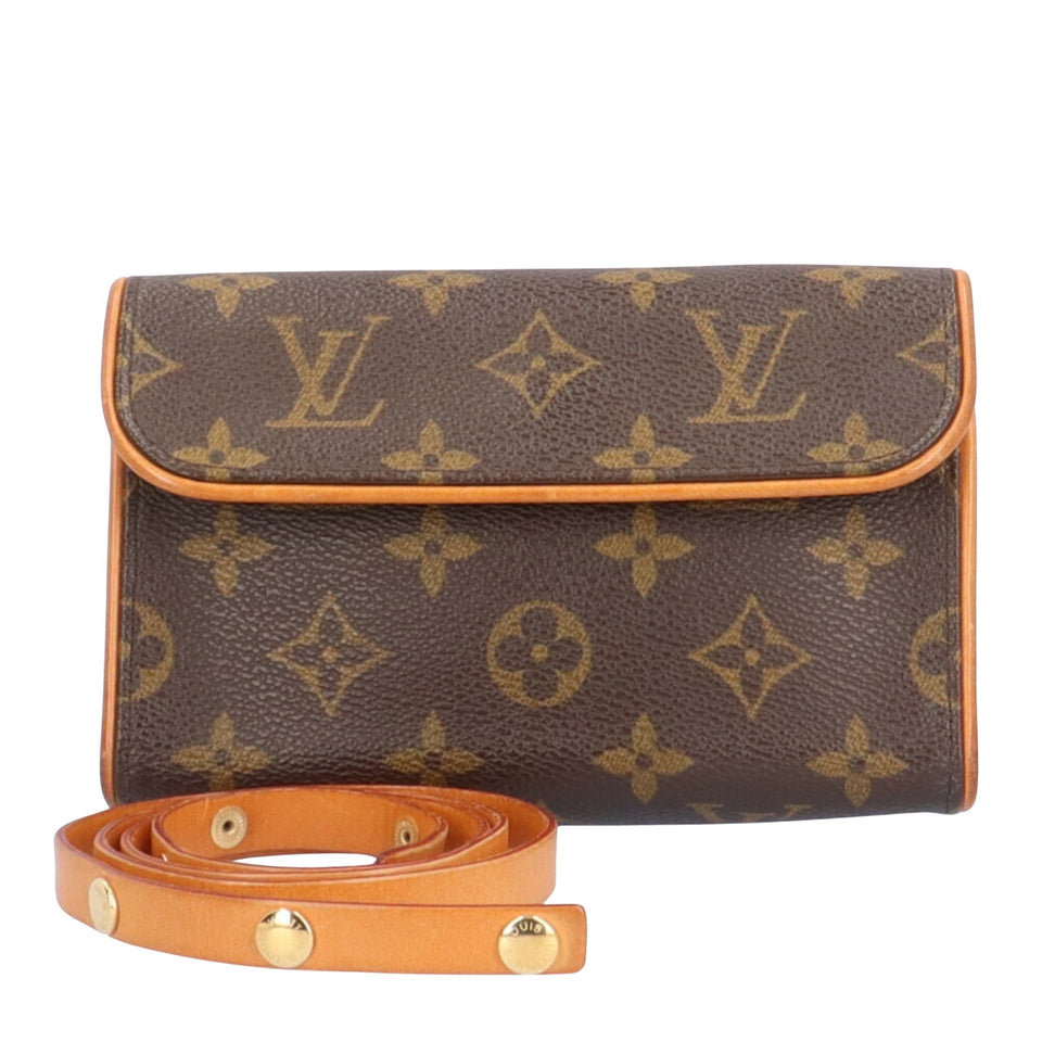 Louis Vuitton Florentine  Canvas Clutch Bag