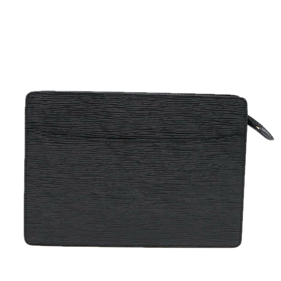 Louis Vuitton Pochette Homme  Leather Clutch Bag