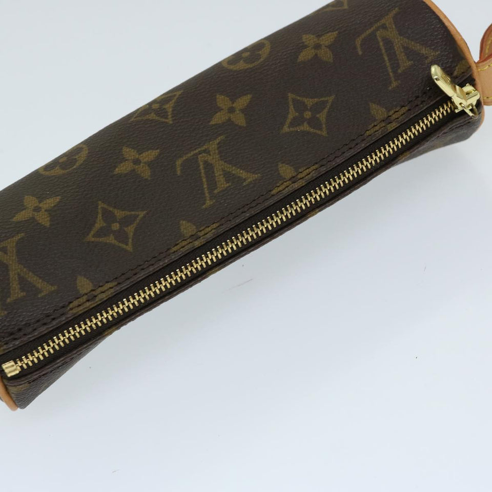 Louis Vuitton Trousse Rond  Canvas Clutch Bag