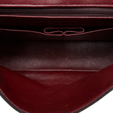 Chanel Classic Double Flap Medium Tall Black Lambskin Gold