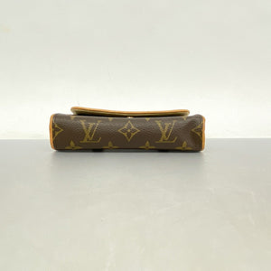 Louis Vuitton Pochette Florentine  Canvas Clutch Bag