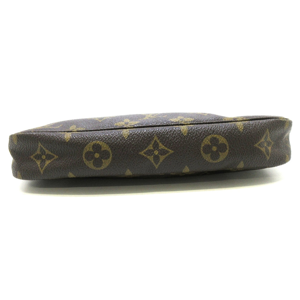 Louis Vuitton Pochette Accessoire  Canvas Clutch Bag