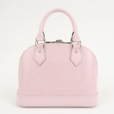 Louis Vuitton Epi Alma BB Hand Bag Rose Ballerine M41323