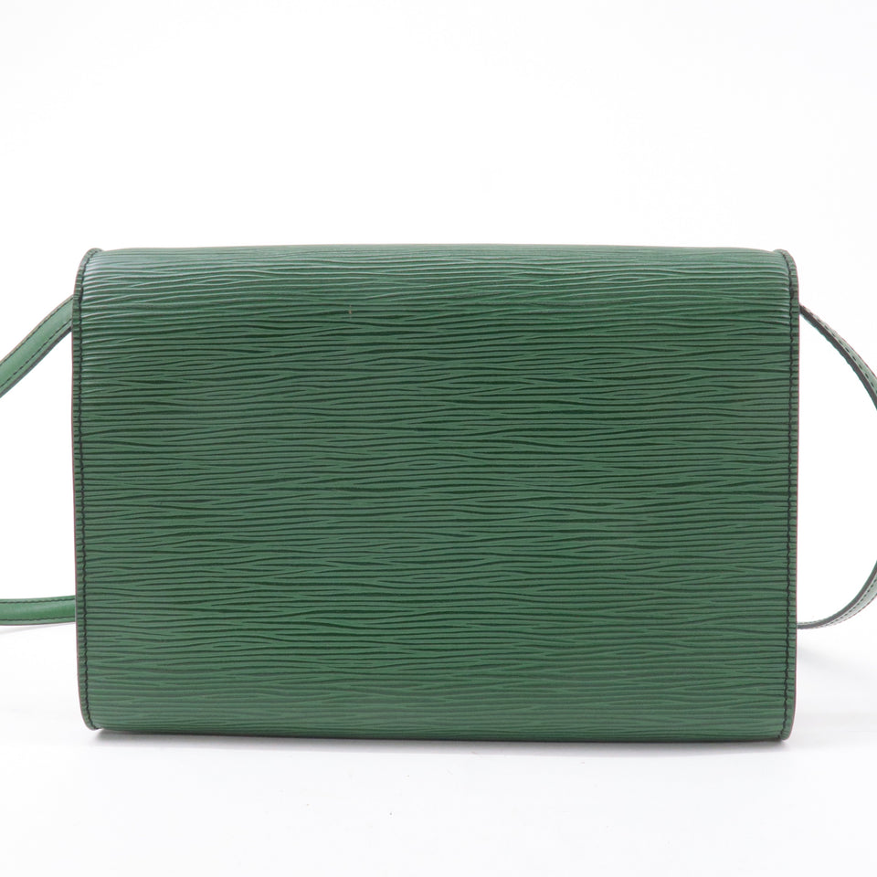 Louis Vuitton Epi Pochette Arche Shoulder Bag Borneo Green M52574